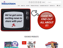Tablet Screenshot of intellivisionlives.com